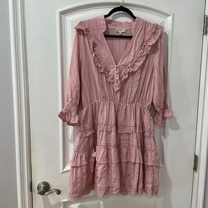 Rose velvet beautiful dress size 2X